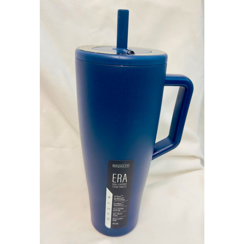 New BrüMate Era 40oz Leakproof Tumbler~ Shade Nightfall Blue ~ NEW in BOX - Picture 2 of 6